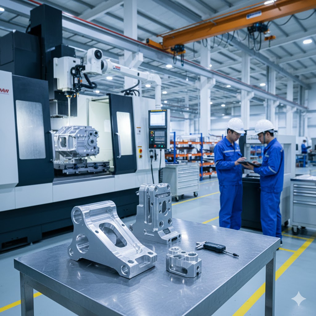 Aerospace Machining Vietnam – AS9100 CNC Aircraft Parts Production