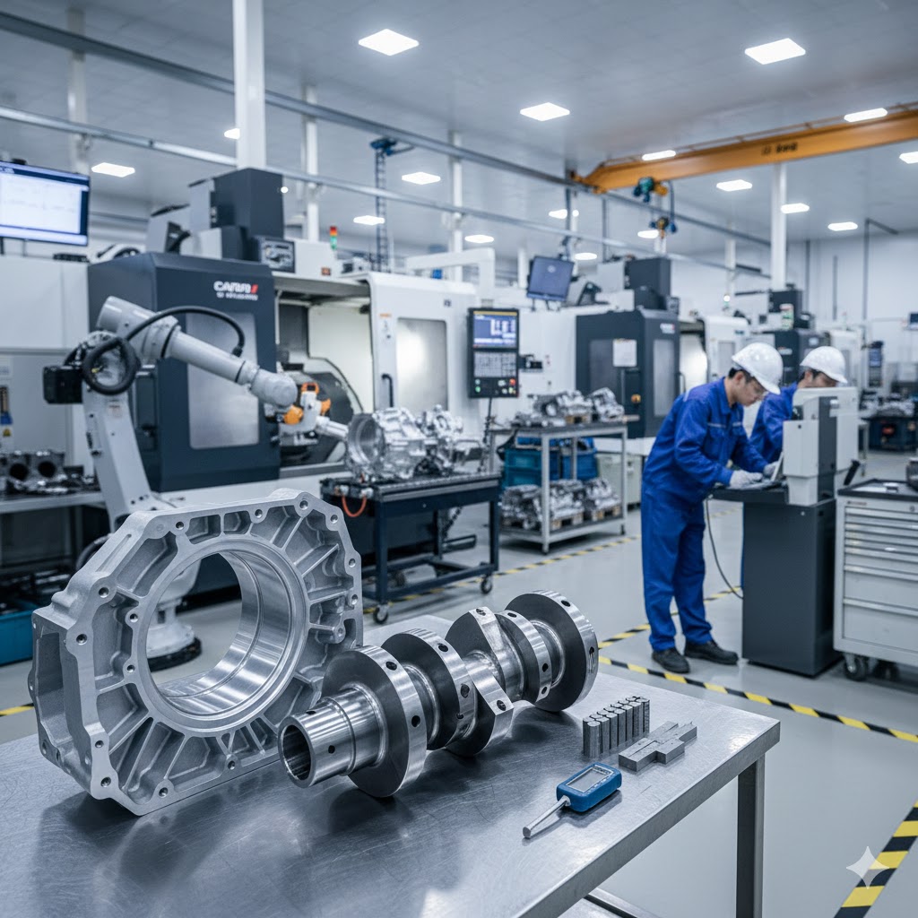 Automotive CNC Vietnam – IATF 16949 Engine Parts Production