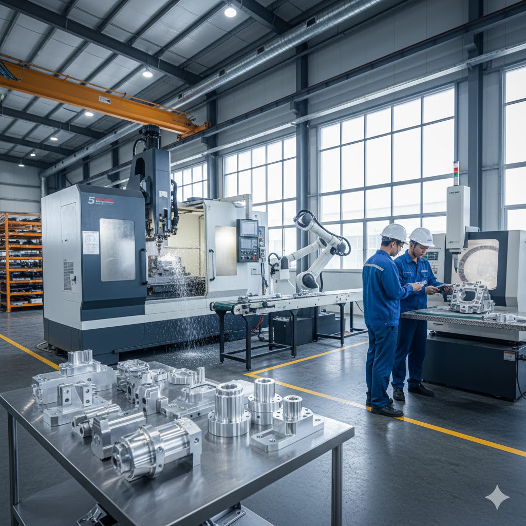 CNC Milling Vietnam Precision Manufacturing Facility