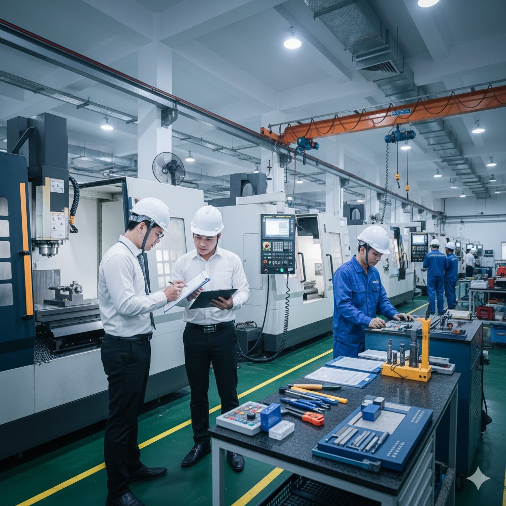 CNC Supplier Audit Vietnam Factory Inspection 2026