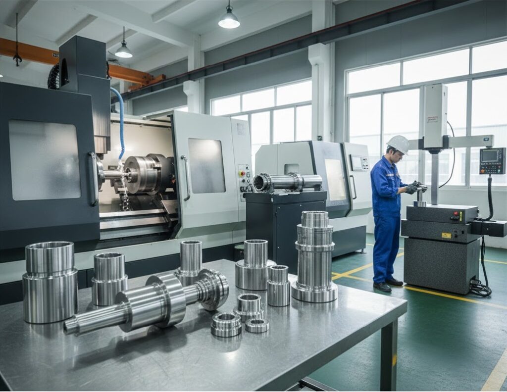 CNC Turning Vietnam Precision Lathe Manufacturing Facility