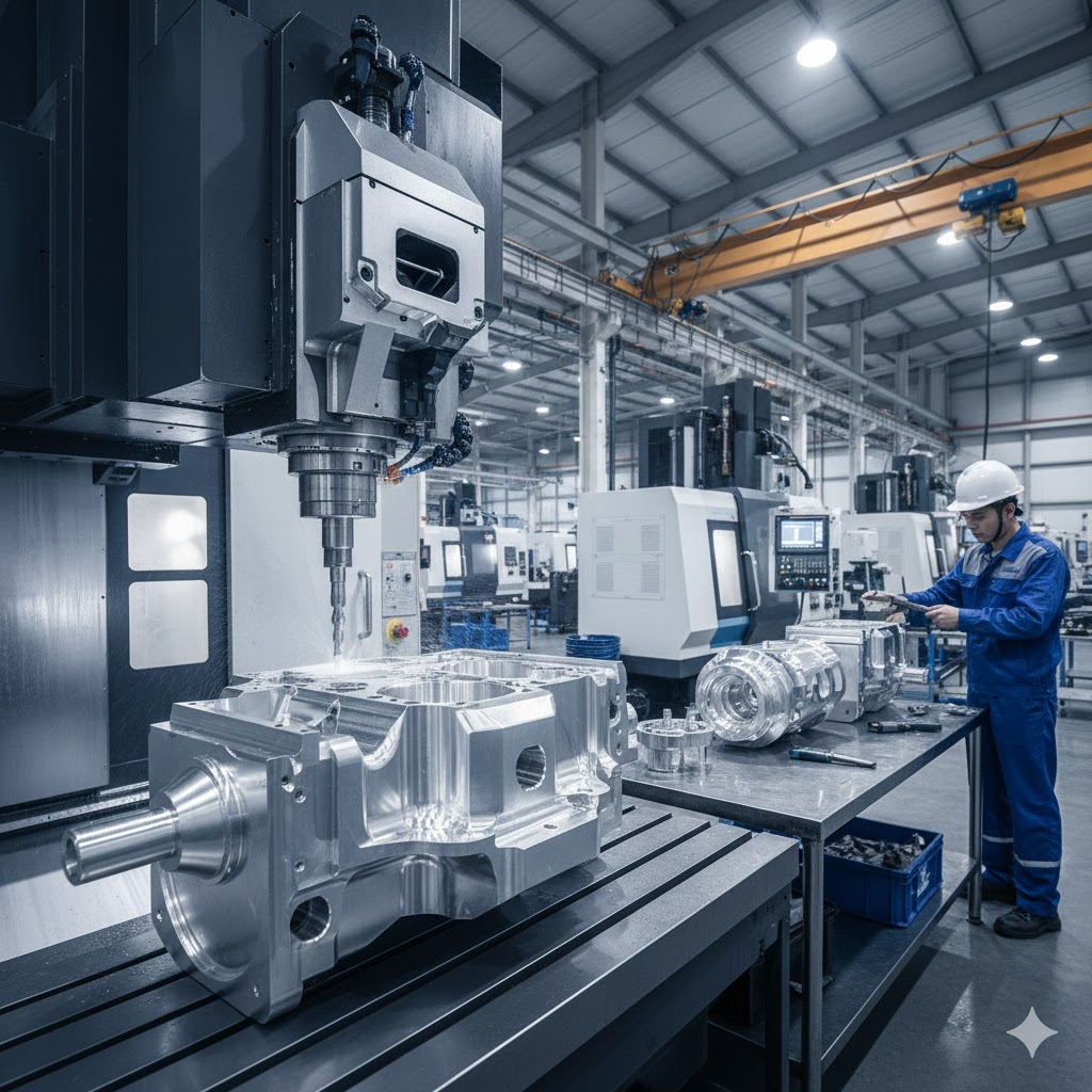 Complex CNC Vietnam Multi Axis Milling for Difficult Parts