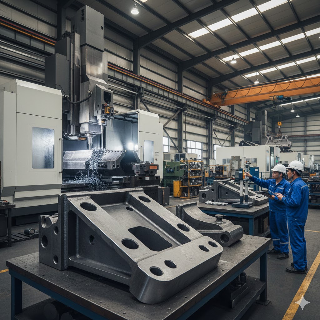 Construction Machining Vietnam – Heavy Equipment CNC Parts