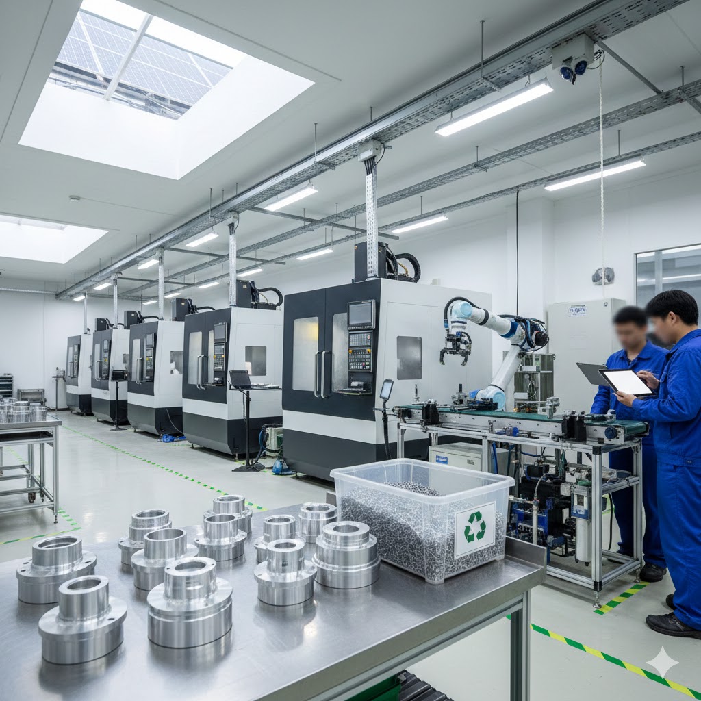 Low Carbon Machining Vietnam Sustainable CNC Production 2026