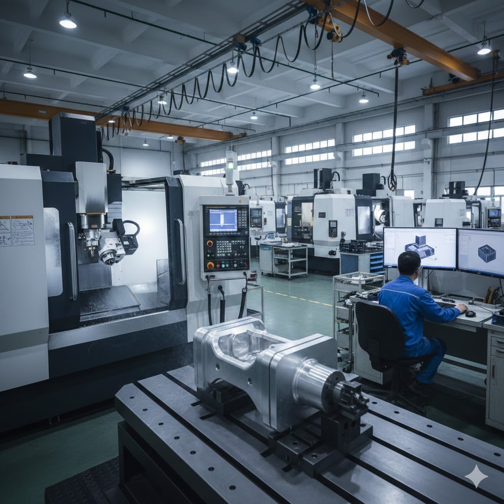 Multi-Axis Machining Vietnam Advanced CNC Facility