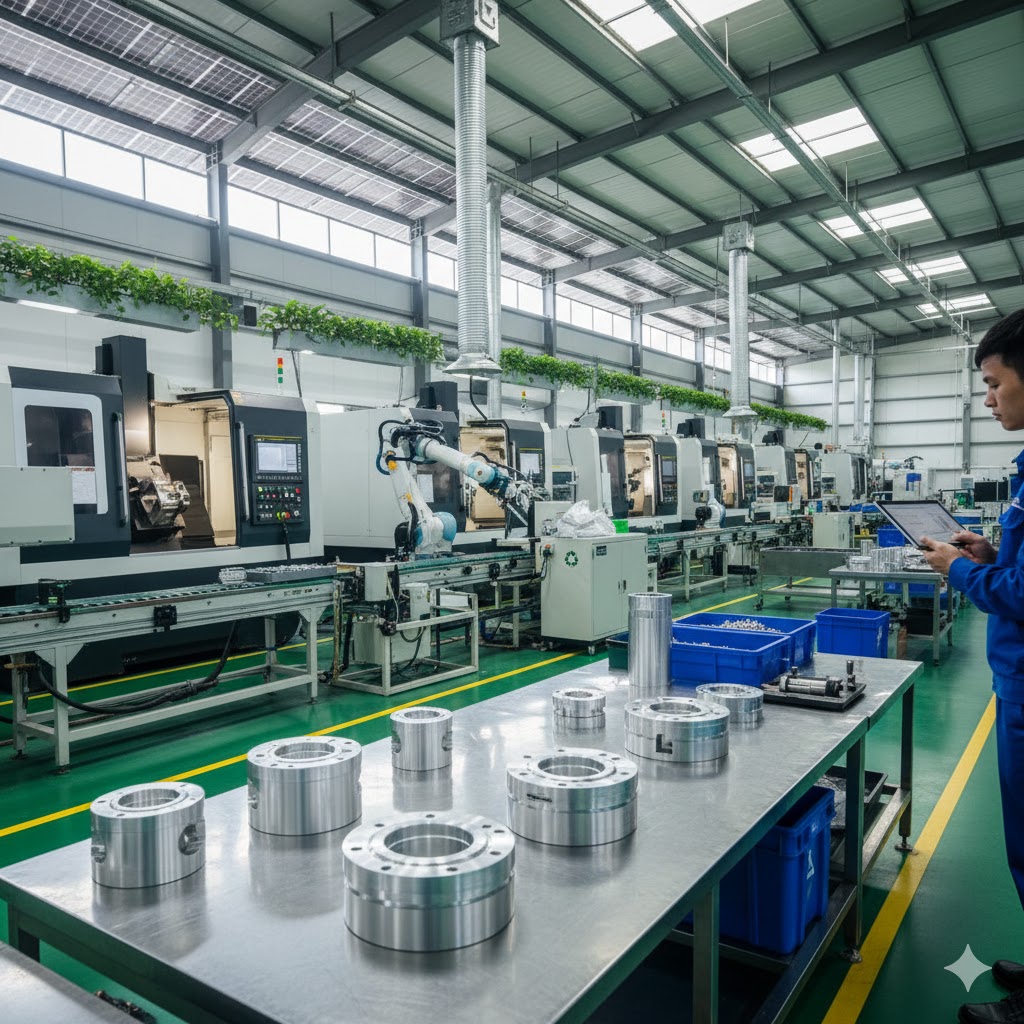 Vietnam Green Manufacturing Sustainable CNC Factory 2026