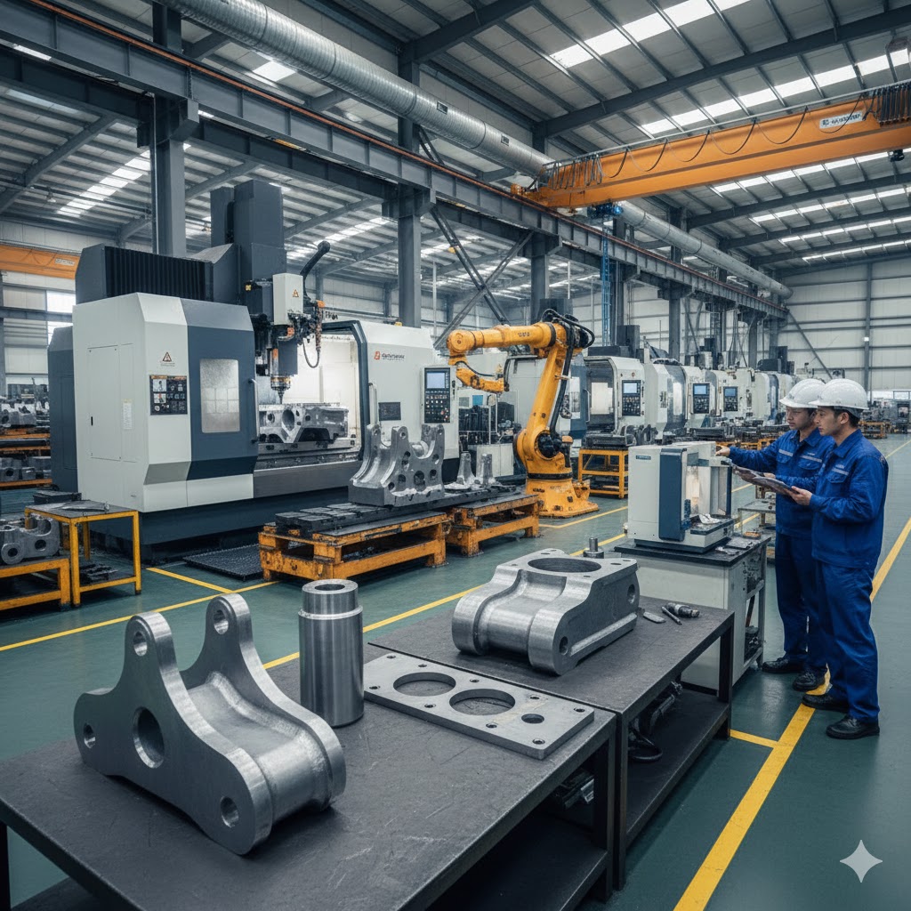 Vietnam Industrial Components – Construction and Defense CNC Manufacturing