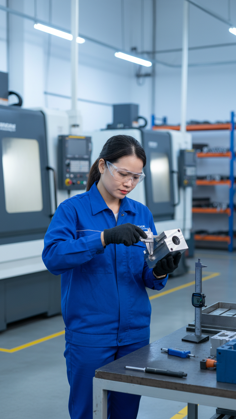 vietnam machining inspecting